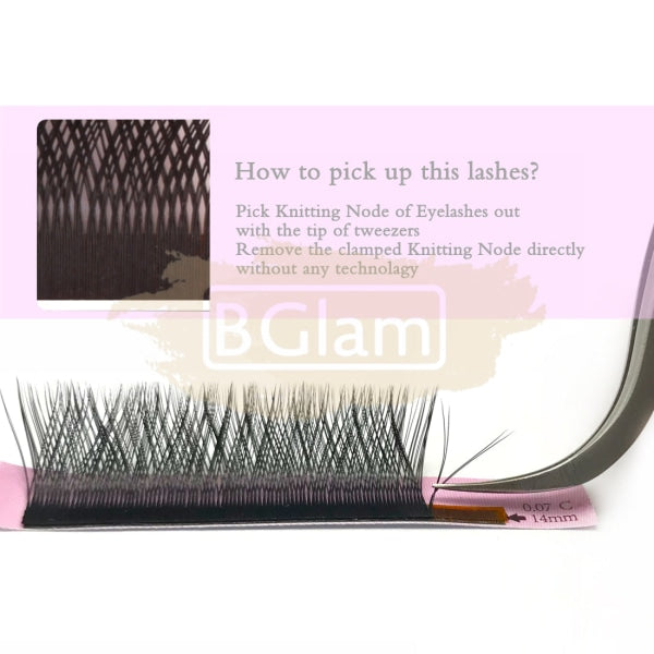 Emeda Faux Mink Eyelash Extensions - Yy 0.07 C Curl 8-14Mm Mix False Eyelashes