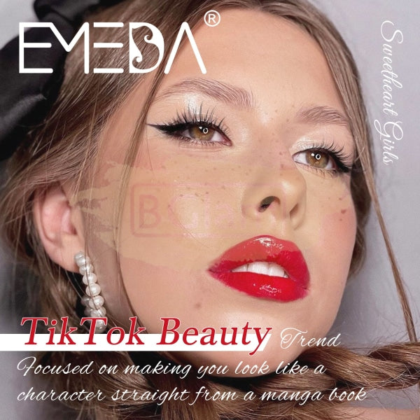 Emeda - Clear Band Lash A08 (10 Pairs) False Eyelashes