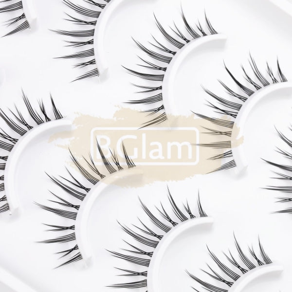 Emeda - Clear Band Lash A08 (10 Pairs) False Eyelashes