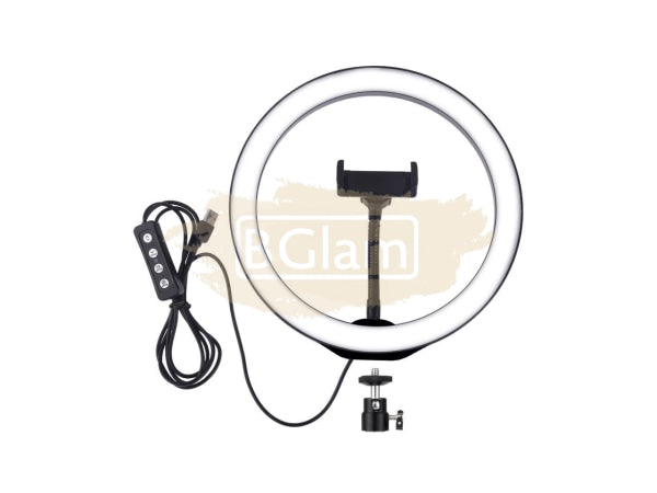 Multi-Function Usb Ring Light 36 Cm With Tripod & Phone Clip Salon Furnishing