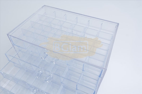 Acrylic Nail Storage Box Salon Furniture