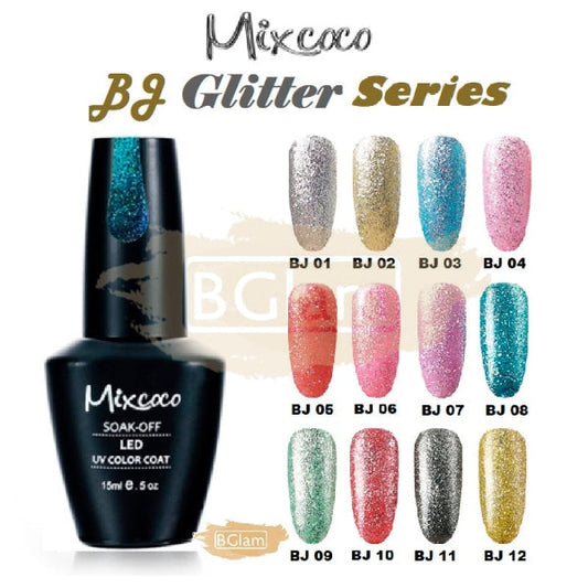 Mixcoco Soak-Off Gel Polish 15Ml - Shine Glisten Bj Nail