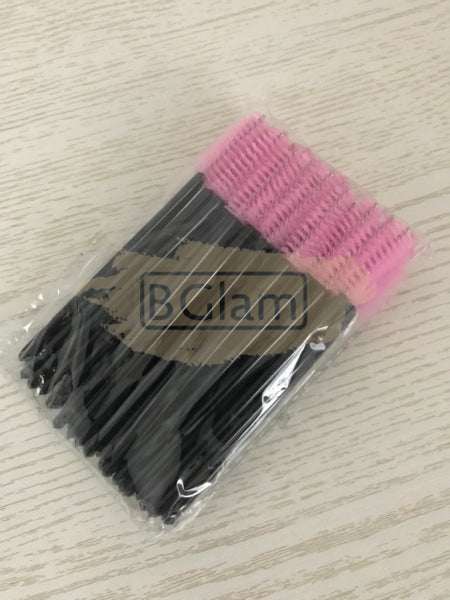 Disposable Eyelash Mascara Wand - Black/Pink Lash Extension Accessories