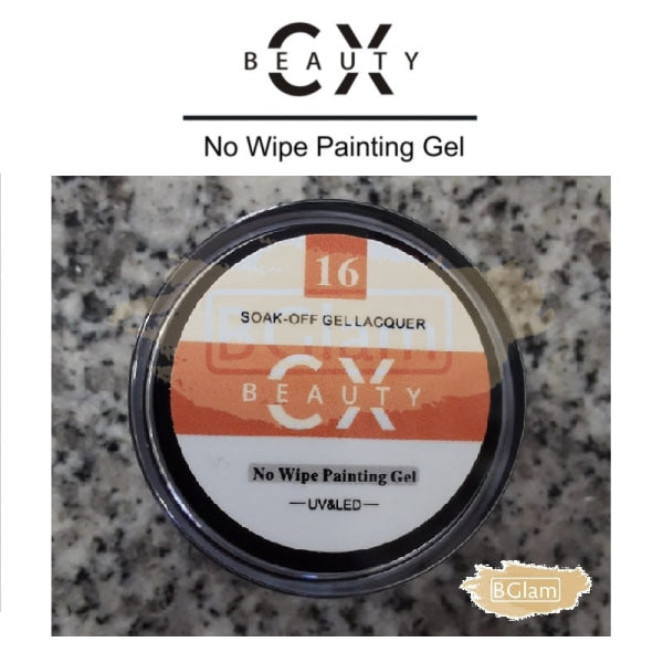 Cx Beauty No Wipe Painting & Stamping Gel