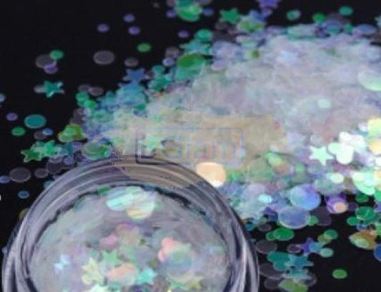 Ez Holographic Nail Sequins Available In 15 Designs Art Tool