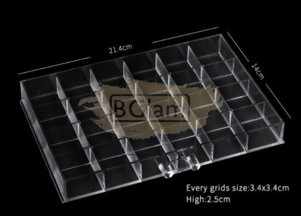 Acrylic Nail Storage Box Salon Furniture