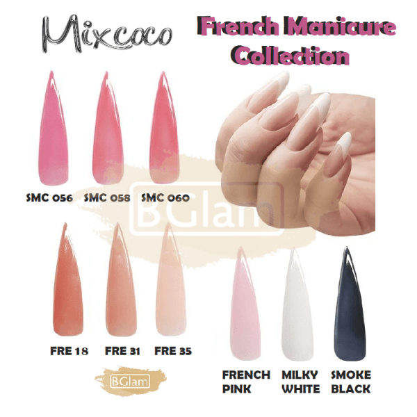 Mixcoco Soak-Off Gel Polish 15Ml - Naked 194 (Milky White) Nail