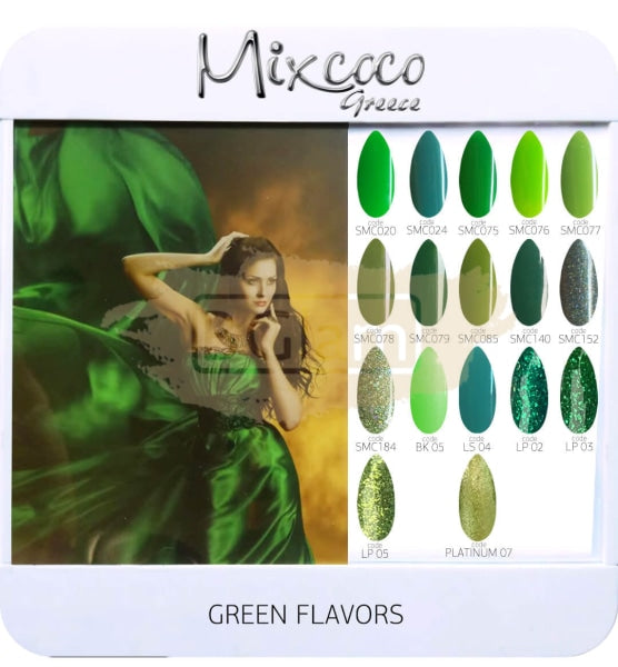 Mixcoco Soak-Off Gel Polish 7.5Ml - Green 051 (Smc 020) Nail