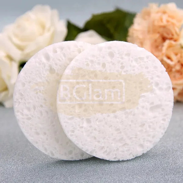 Facial Sponge 7.5Cm - White Bathroom Accessories