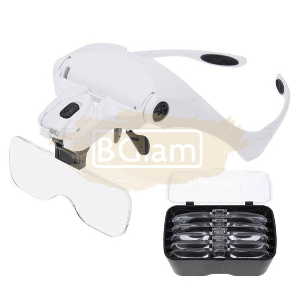 Led Head Lamp Magnifying Glasses