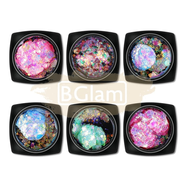 Nail Glitter Sequins - Available In 12 Designs