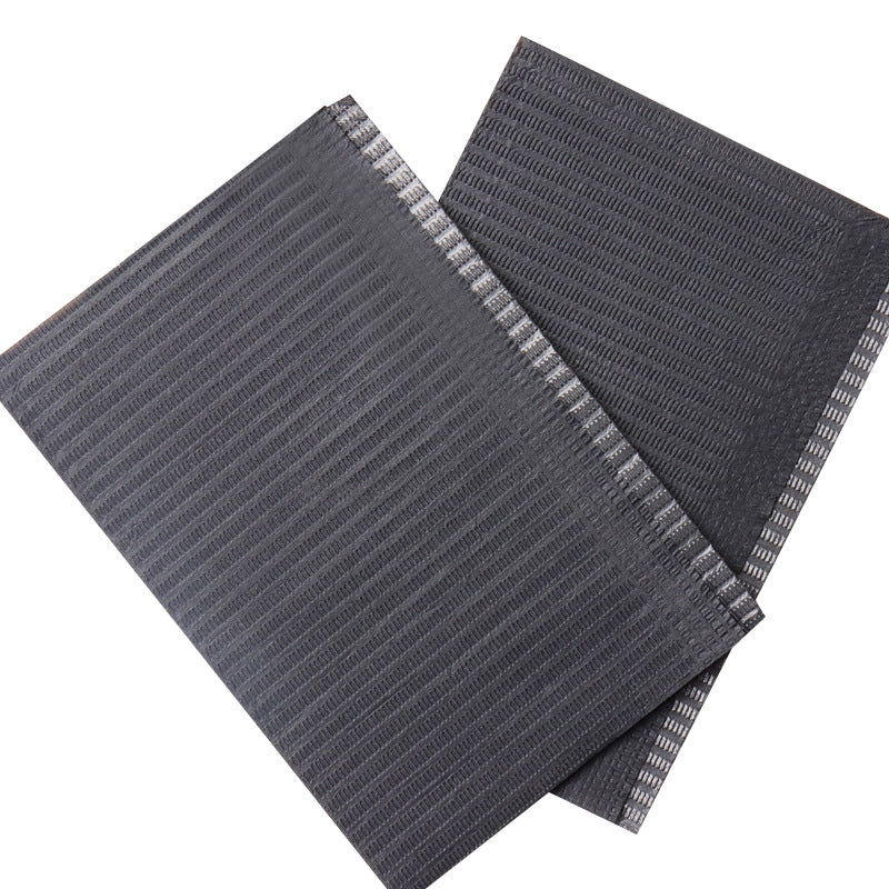 Disposable Water Absorbent Table Mat | Black | 45*33cm (125pcs)