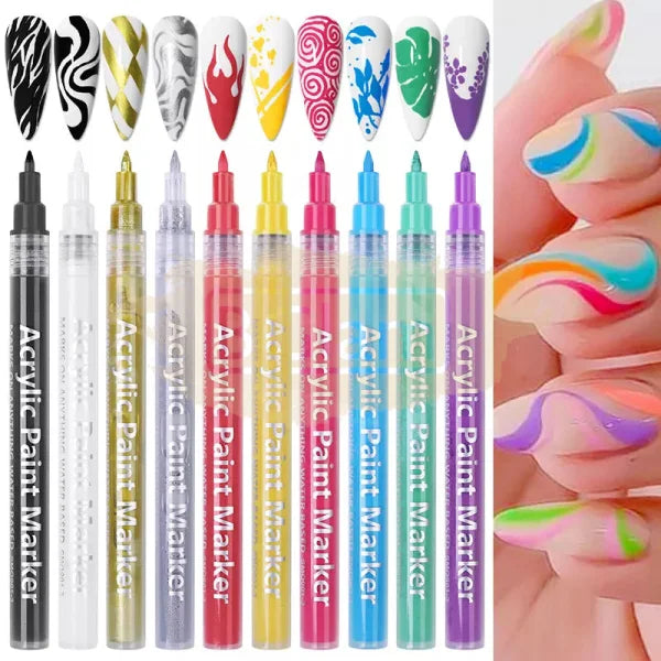 Acrylic Paint Marker Pen - Pastel 02 Lavendar Nail Accessories