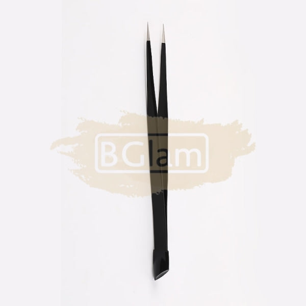 Stainless Steel Pointed Tweezers With Silicone End Nail Art Tool