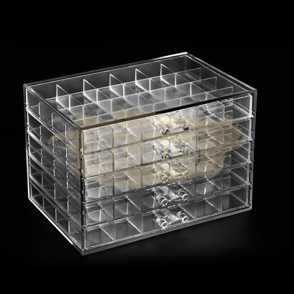 Acrylic Nail Storage Box Salon Furniture