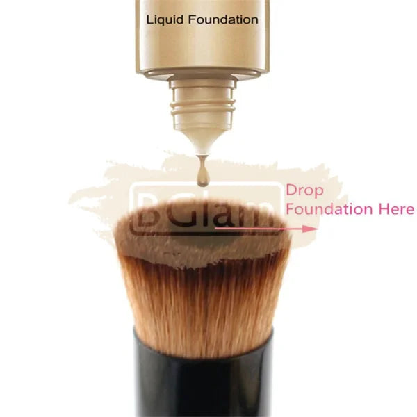 Flat Concave Liquid Foundation Brush Makeup Accessories