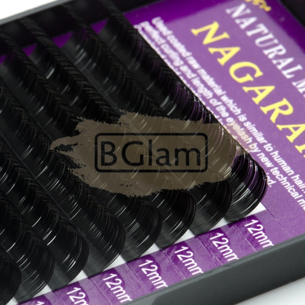 Nagaraku Faux Mink Eyelash Extensions - C Curl 0.15 False Eyelashes