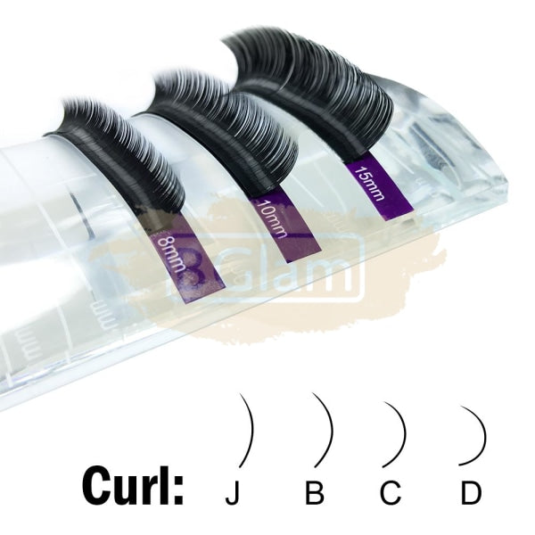 Nagaraku Faux Mink Eyelash Extensions - C Curl 0.20 False Eyelashes