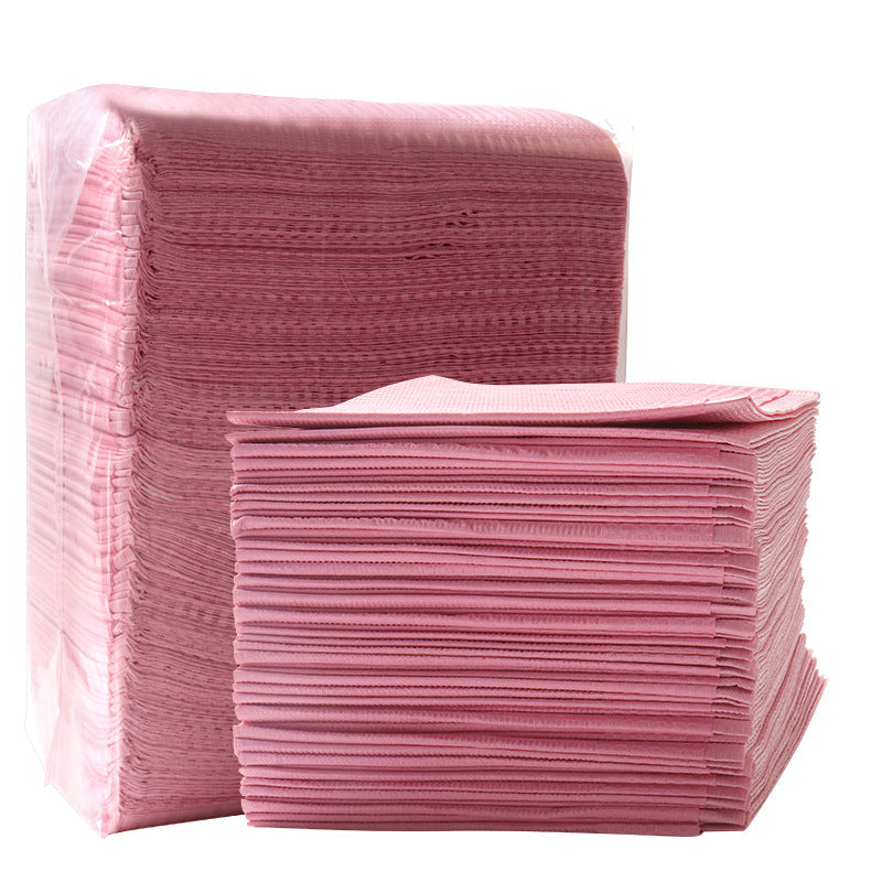 Disposable Water Absorbent Table Mat | Pink | 45*33cm (125pcs)