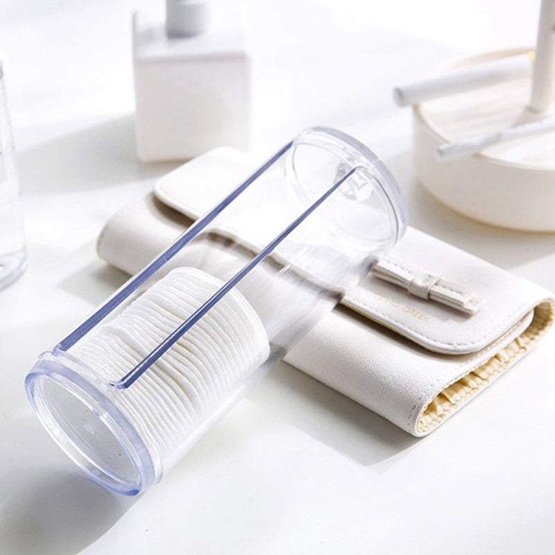 Clear Acrylic Cotton Pads Organizer