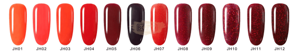 Mixcoco Soak-Off Gel Polish 7.5Ml - Red 020 (Jh 04) Nail