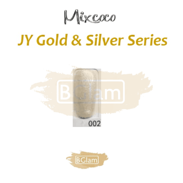 Mixcoco Soak-Off Gel Polish 15Ml - Jy Gold & Silver Collection 02 Nail