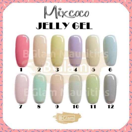 Mixcoco Soak-Off Gel Polish 15Ml - Jelly Collection Nail