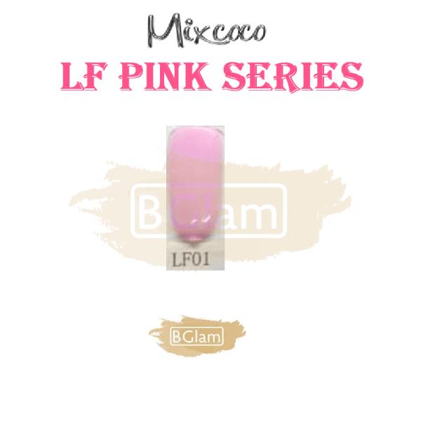 Mixcoco Soak-Off Uv Gel Nail Polish Lf Pink Collection