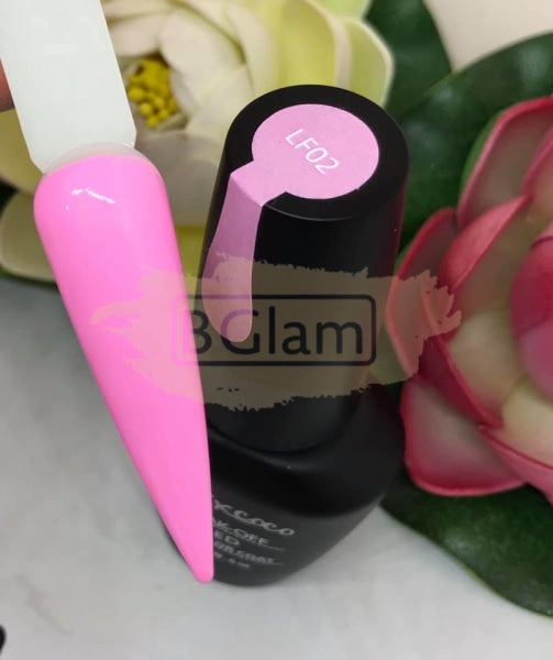 Mixcoco Soak-Off Uv Gel Nail Polish Lf Pink Collection