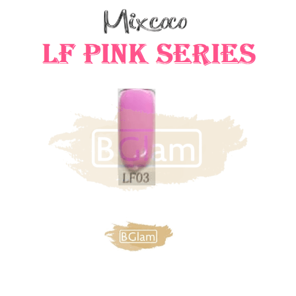 Mixcoco Soak-Off Uv Gel Nail Polish Lf Pink Collection