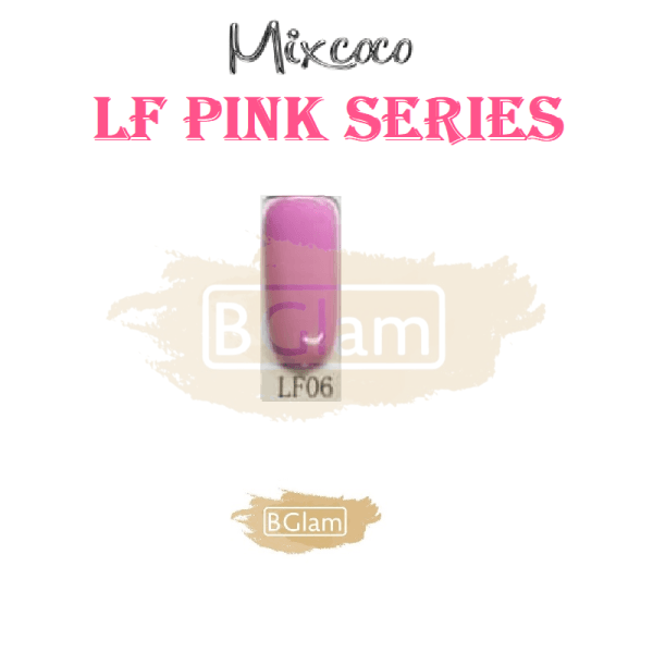 Mixcoco Soak-Off Uv Gel Nail Polish Lf Pink Collection