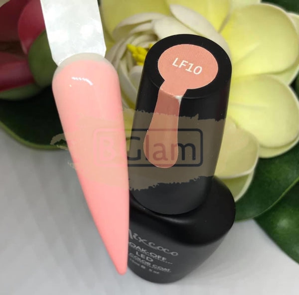Mixcoco Soak-Off Gel Polish 15Ml - Pink Lf 10 Nail