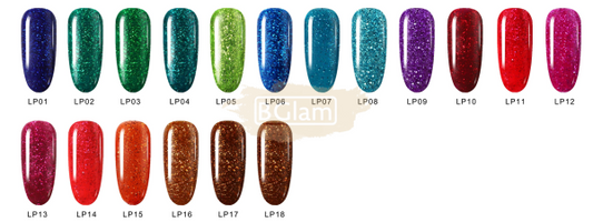 Mixcoco Soak-Off Gel Polish 15Ml - Shine Glitter Lp Nail