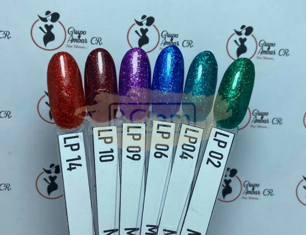 Mixcoco Soak-Off Gel Polish 7.5Ml - Shine Glitter Collection 265 (Lp 14) Nail