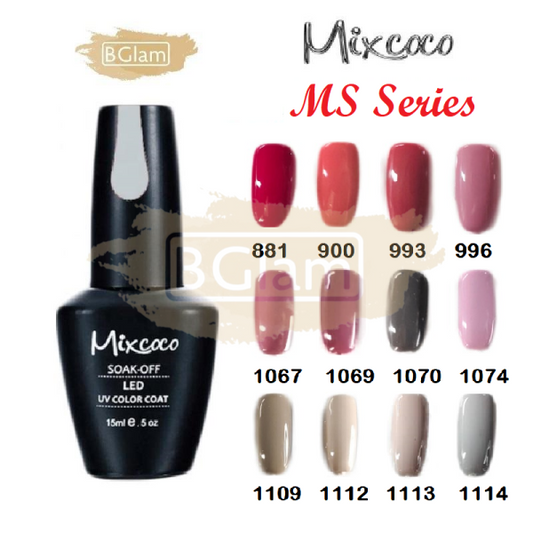 Mixcoco Soak-Off Gel Polish 15Ml - Ms Mid-Season Collection Nail