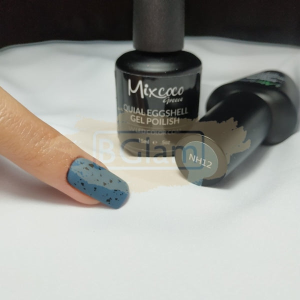 Mixcoco Soak-Off Gel Polish 15Ml - Cream Grey 215 (Nh 12) Nail