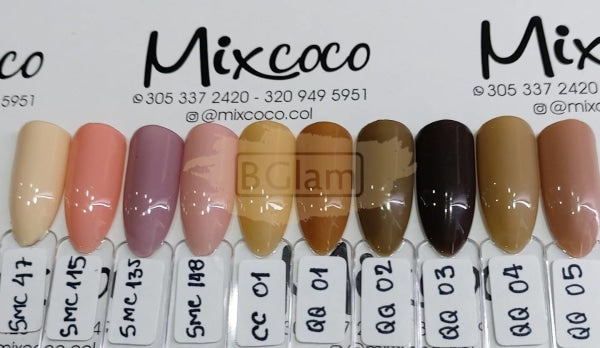 Mixcoco Soak-Off Gel Polish 7.5Ml - Brown 137 (Qq 04) Nail