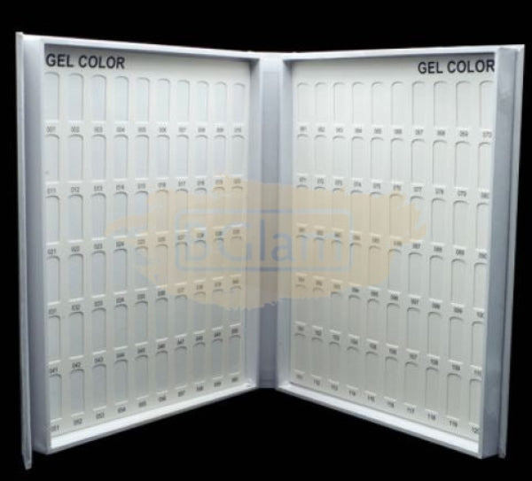 Nail Gel Color Card - 120 Slots