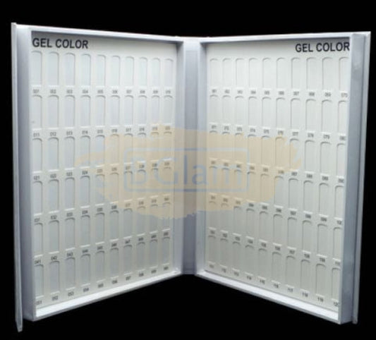 Nail Gel Color Card - 120 Slots