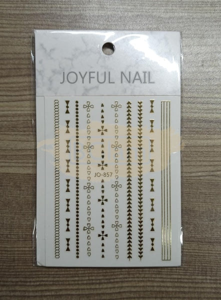 Joyful Nail Art Sticker Jo-857