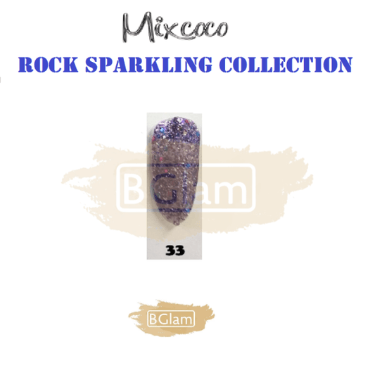 Mixcoco Soak-Off Gel Polish 15Ml - Shine Glitter Rock Sparkling Rs 33 Nail