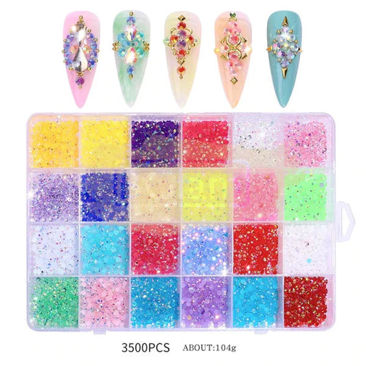 Flatback Rhinestone Set Fs-C2 Nail Art Tool