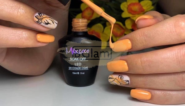 Mixcoco Soak-Off Gel Polish 7.5Ml - Brown 118 (Smc 039) Nail