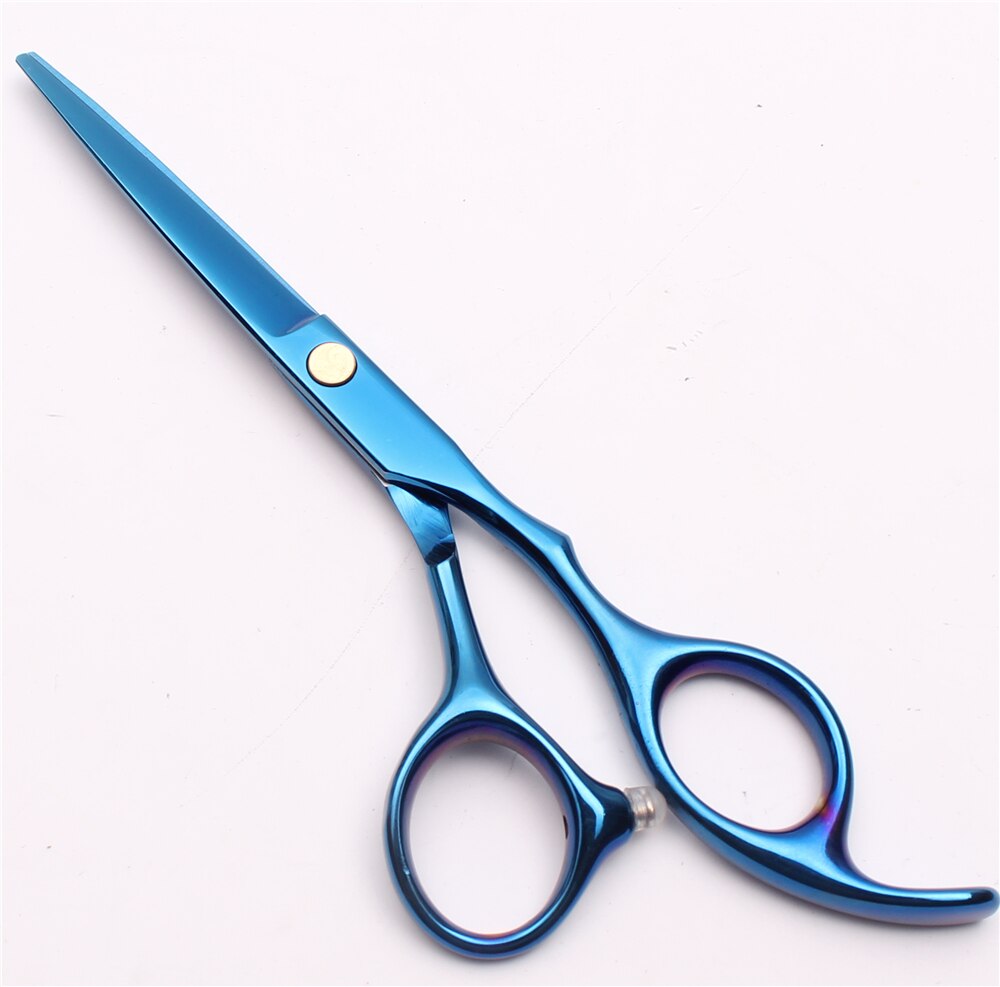 Barber Scissors | Hair Cutting Shears | 15.2cm  | Blue