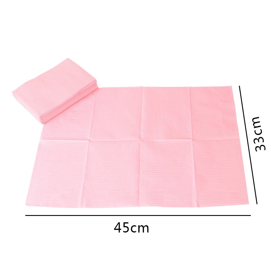 Disposable Water Absorbent Table Mat | Pink | 45*33cm (125pcs)