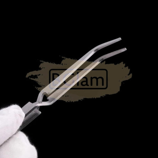 Stainless Steel Nail Art Multi Function Shaping Tweezers Tool