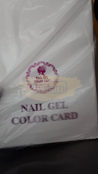 Nail Gel Color Card - 120 Slots