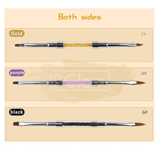 Double Sided Nail Art Brush Available In 3 Sizes Tool