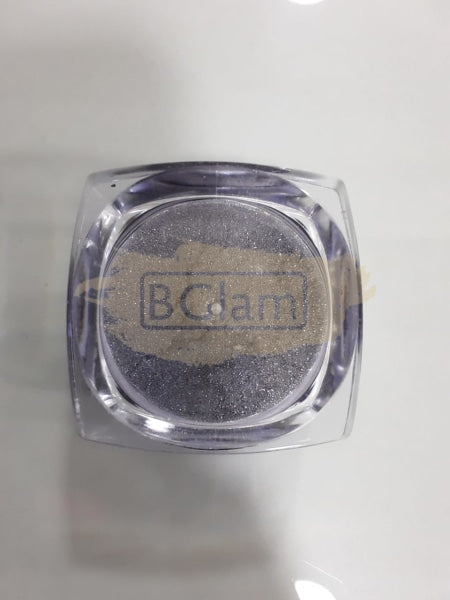 Colorful Chrome Nail Glitter Powder With Applicator 01 Silver