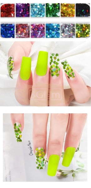 Nail Sequins Set - Available In 4 Designs
